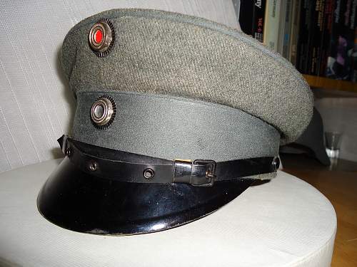 Infantry Visors:  Feldgrau