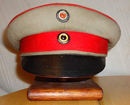 EM Krätzchen:  WW1 German Field caps/Feldmutze