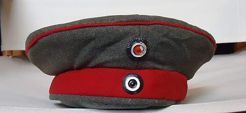 Infantry Visors:  Feldgrau