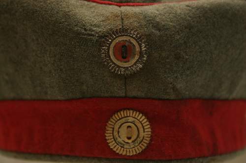 EM Krätzchen:  WW1 German Field caps/Feldmutze