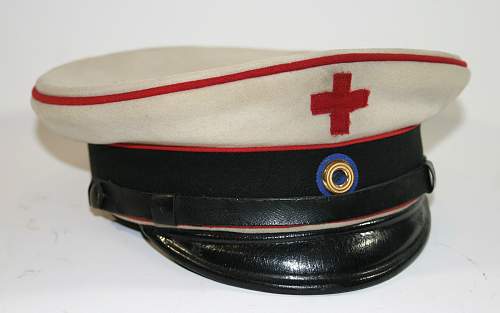 Sanitätskolonne/Freiwilligen Krankenpflege  Headgear