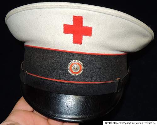 Sanitätskolonne/Freiwilligen Krankenpflege  Headgear