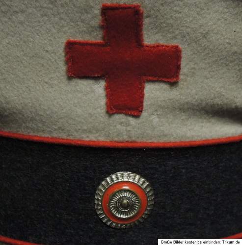 Sanitätskolonne/Freiwilligen Krankenpflege  Headgear