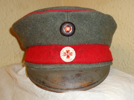 EM Krätzchen:  WW1 German Field caps/Feldmutze