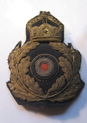 Scarce Kriegsmarine CAP BADGE WW1