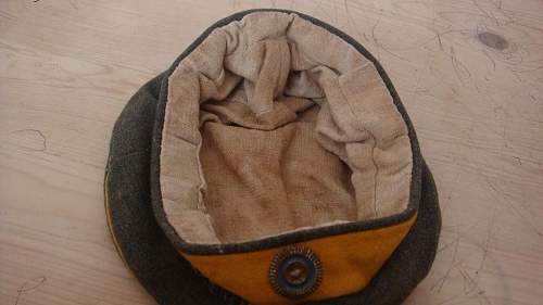 EM Krätzchen:  WW1 German Field caps/Feldmutze