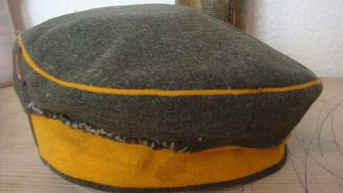 EM Krätzchen:  WW1 German Field caps/Feldmutze