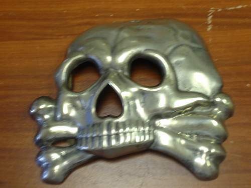 Imperial German Hussar &quot;Busby&quot; Skull. Any Help Appreciated.