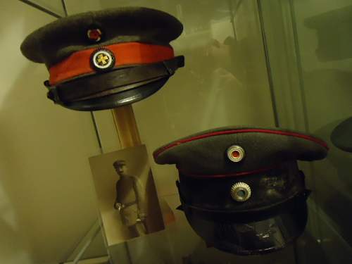 Infanterie Visors:  Dunkelblau