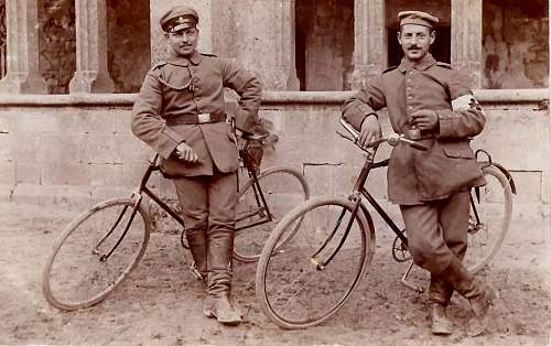 Imperial Army Visors in  Period Photographs