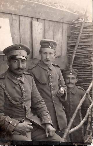 Imperial Army Visors in  Period Photographs