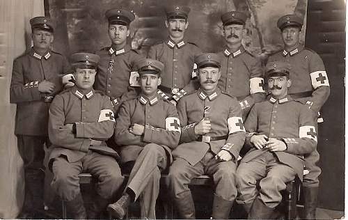 Imperial Army Visors in  Period Photographs