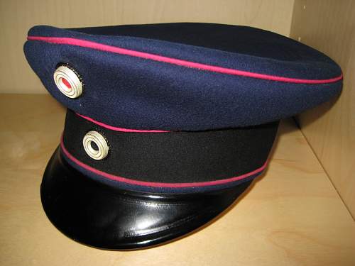 Support Troops Headgear (Dunkelblau u. Feldgrau)