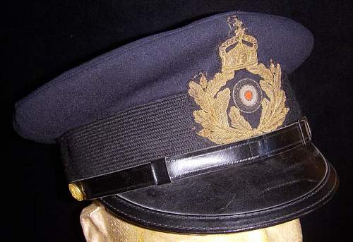 KLM Officer Visor Hats