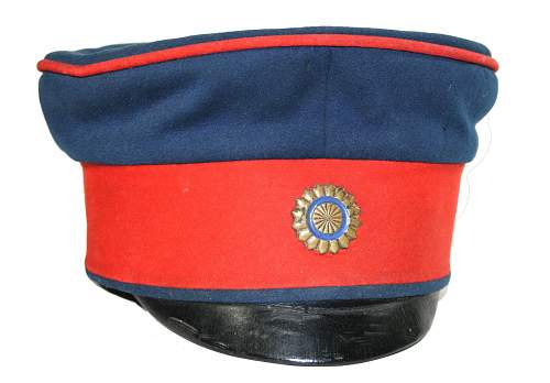 Infanterie Visors:  Dunkelblau