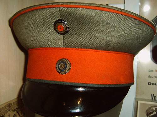 Infantry Visors:  Feldgrau