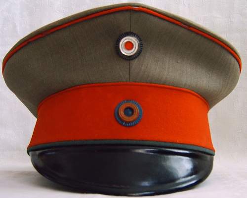 Infantry Visors:  Feldgrau