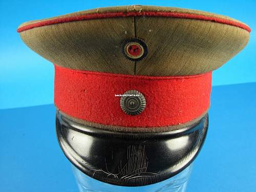 Infantry Visors:  Feldgrau