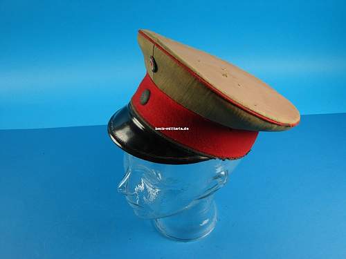 Infantry Visors:  Feldgrau