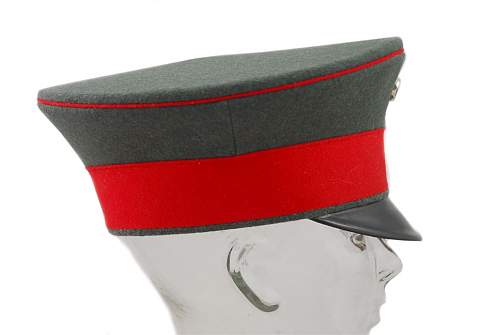 Infantry Visors:  Feldgrau