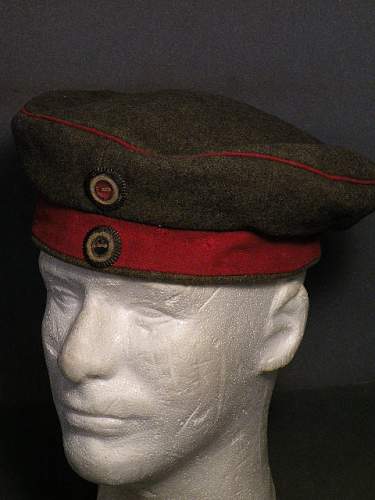 EM Krätzchen:  WW1 German Field caps/Feldmutze