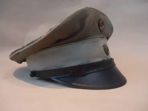 Infantry Visors:  Feldgrau