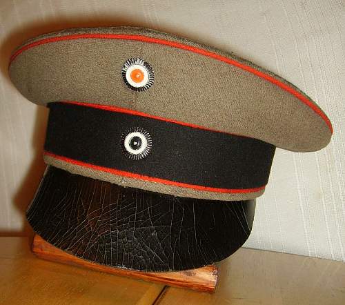 Infantry Visors:  Feldgrau