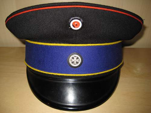 Pre-1914 Landwehrverein Visors