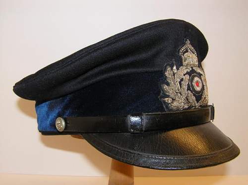 KLM Officer Visor Hats