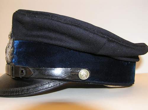 KLM Officer Visor Hats