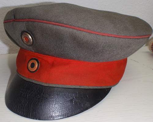 Infantry Visors:  Feldgrau