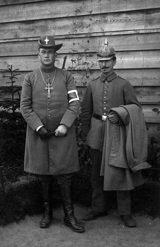 Feldgeistlicher Headgear in Period Photographs