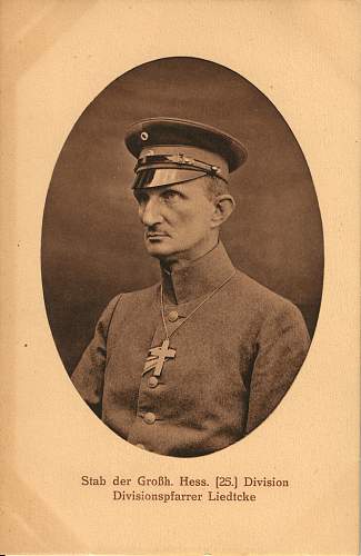 Feldgeistlicher Headgear in Period Photographs