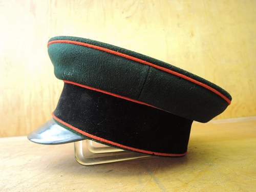 Schützen (Füsilier) Headgear (Dunkelblau &amp; Feldgrau)