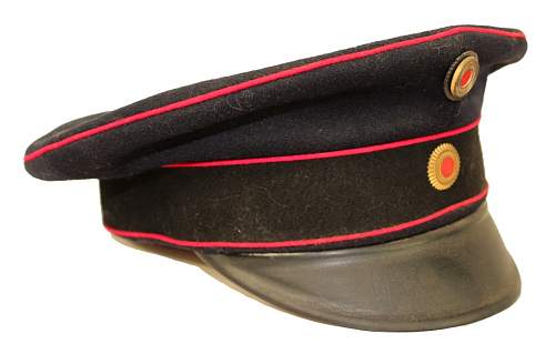 Support Troops Headgear (Dunkelblau u. Feldgrau)