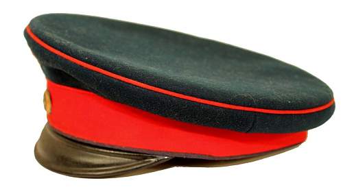 Infanterie Visors:  Dunkelblau