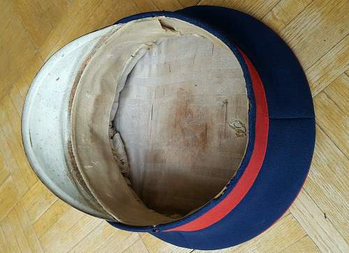 Infanterie Visors:  Dunkelblau