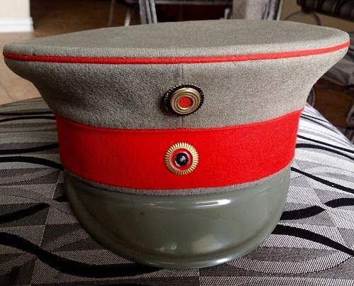 Infantry Visors:  Feldgrau