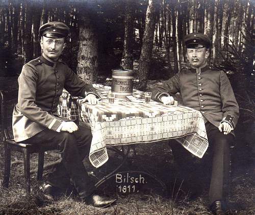 Imperial Army Visors in  Period Photographs