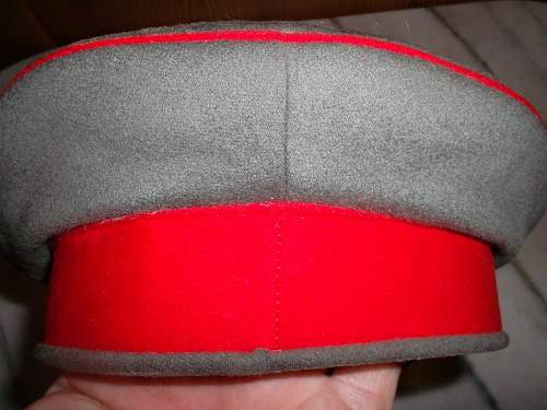 Infantry Visors:  Feldgrau