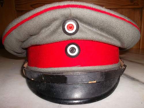 Infantry Visors:  Feldgrau