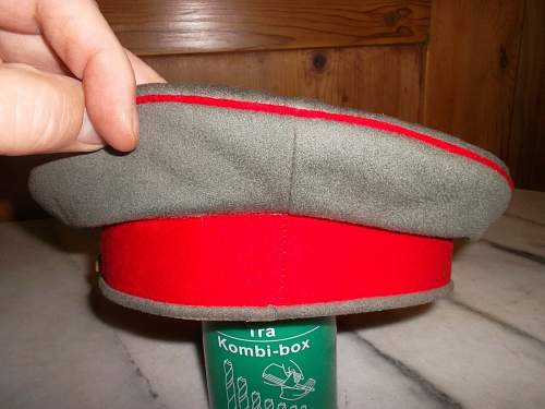 Infantry Visors:  Feldgrau