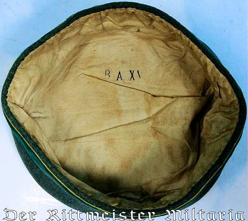 JzP-Jäger zu Pferde (Mounted Dispatch Rider) Regiments Headgear