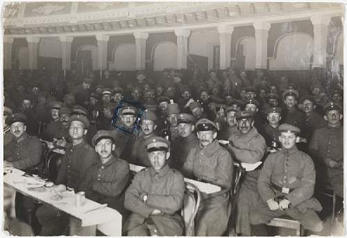 Imperial Army Visors in  Period Photographs