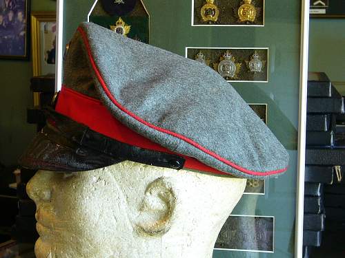 Infantry Visors:  Feldgrau