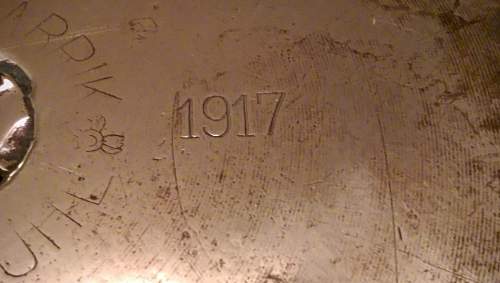 Need info on German 1917 large brass shell, Sp255 Karth Patronfabrik Karlsruhe