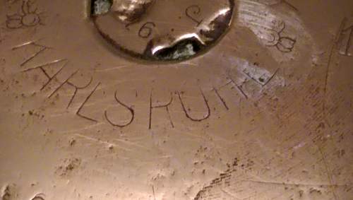 Need info on German 1917 large brass shell, Sp255 Karth Patronfabrik Karlsruhe