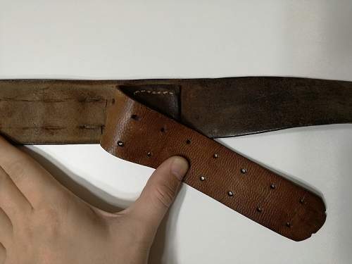 Austro-hungarian leather belt and brass buckle. Good or fake?