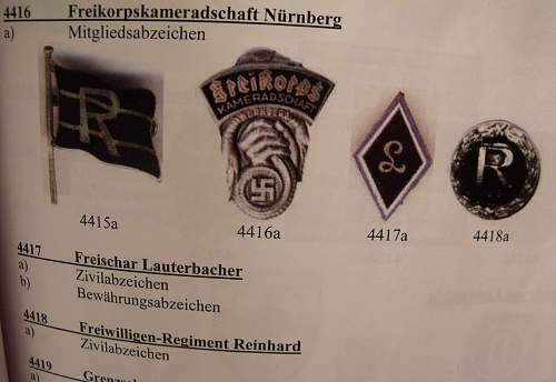 Freikorps Reinhard stickpin