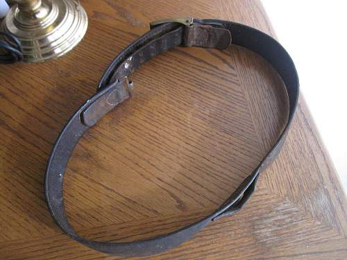 Leather Belt Help Please